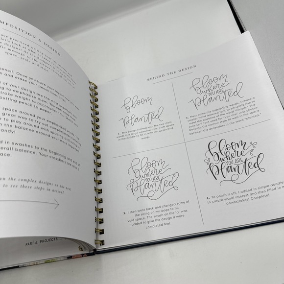 Pretty Simple Lettering: Modern Calligraphy & Hand Lettering For Beginners HC - Picture 13 of 16
